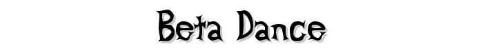 Beta Dance font
